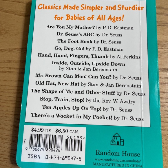 Are You My Mother by PD Eastman Bright and Early Board Book Bedtime Dr Seuss - Picture 4 of 4